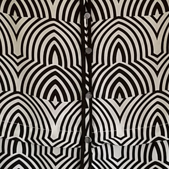 Marc by Marc Jacobs Silk Graphic Print Dress - Picture 4 of 5